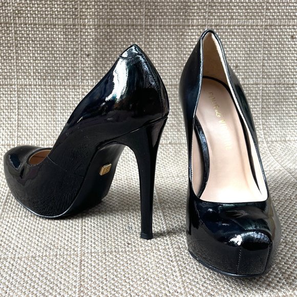 Pour La Victoire Irina hidden Platform Patent Leather Pump - Picture 4 of 12